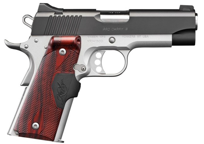 KIMBER PRO CARRY II TWO-TONE LG 1911 .45 ACP 3IN BARREL 7RD 3200388 - Taurus Savings